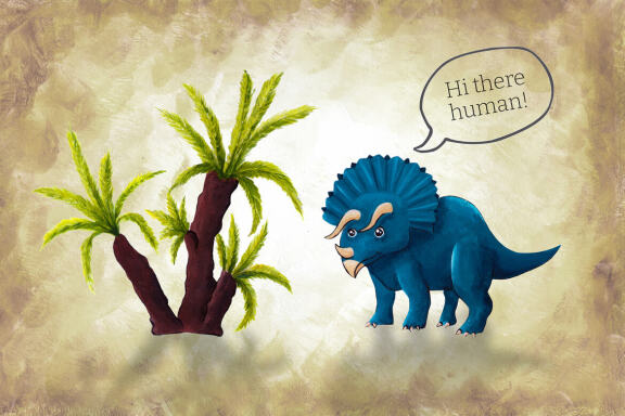 HandPainted Dinosaur Set