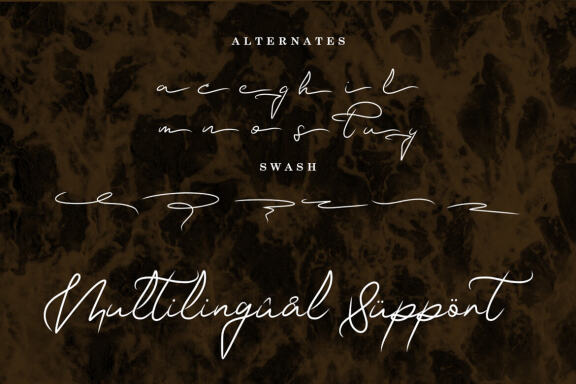 GATUSSO | MODERN SIGNATURE FONT