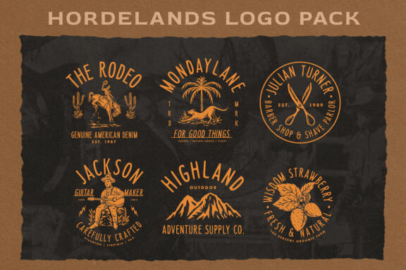 Horderlands - Condensed Vintage Sans