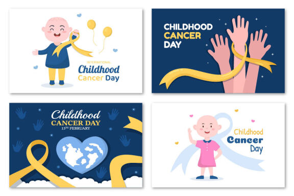 10 International Childhood Cancer Day Illustration