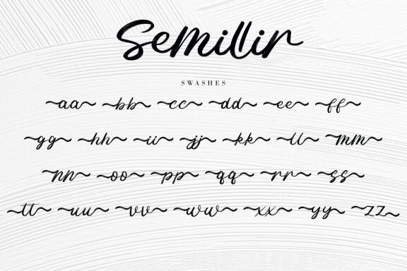 Semillir FREE Brush Script