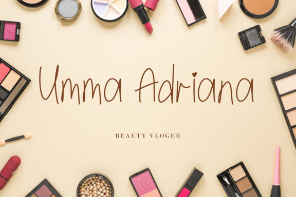 Briamitta FREE Monoline Font
