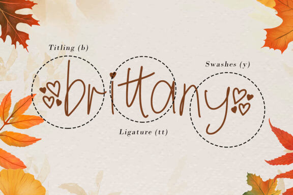 Briamitta FREE Monoline Font