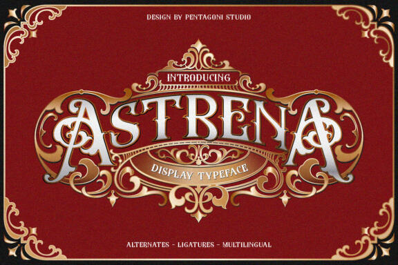 Astrena | Display Typeface