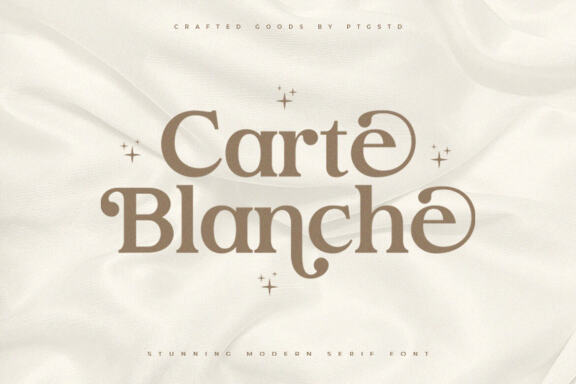 Carte Blanche | Stunning Serif Font