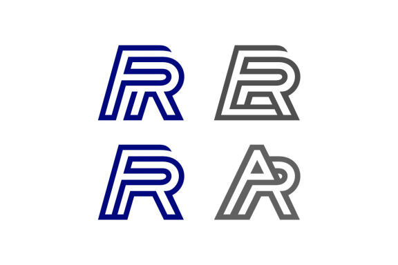 FR ER AR - Free Logo Shapes