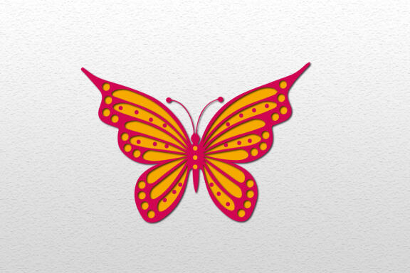 butterfly fairly moon svg design