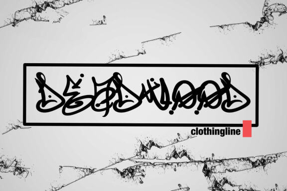 Vabioxe - Monoline Graffiti Font