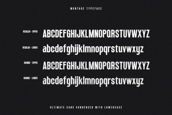Montage Sans FREE Demo Font