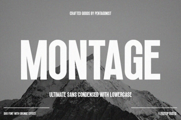 Montage Sans FREE Demo Font