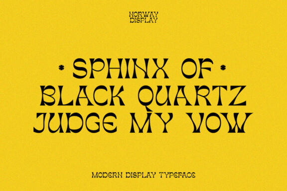 Norway Display FREE Demo Font