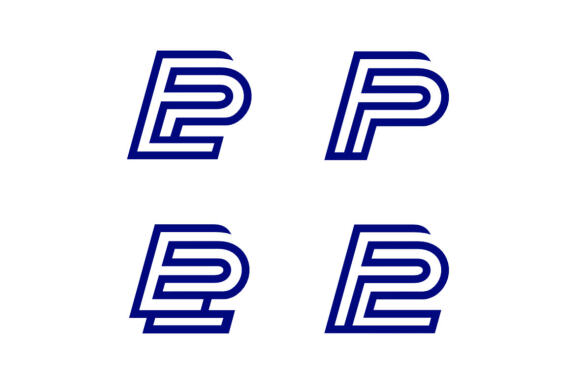E2 EP FP and F2 - Free Logo Shapes