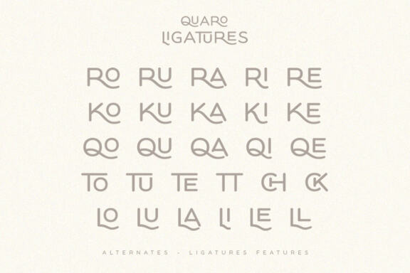 Quaro Sans FREE Demo Font