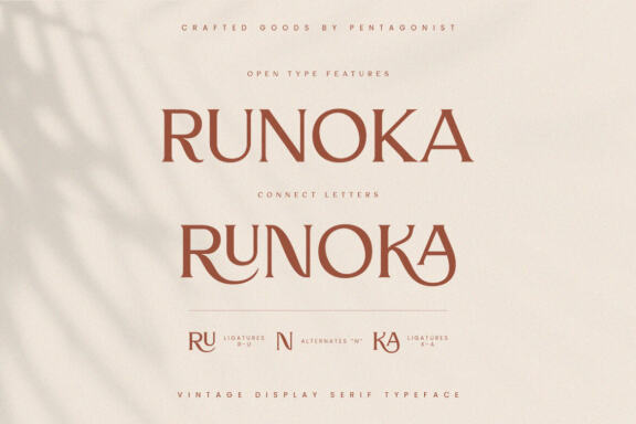 Runoka Serif FREE Demo Font
