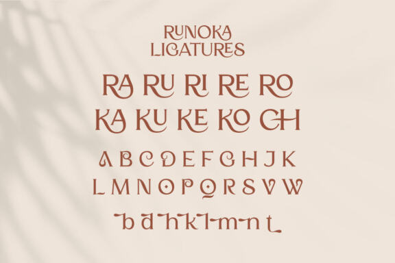 Runoka Serif FREE Demo Font
