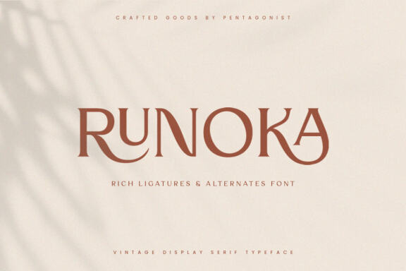 Runoka Serif FREE Demo Font
