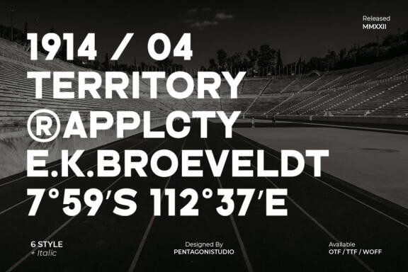 Stoner Sans FREE Demo Font