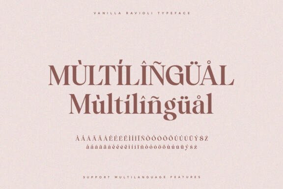 Vanilla Ravioli FREE Demo Font