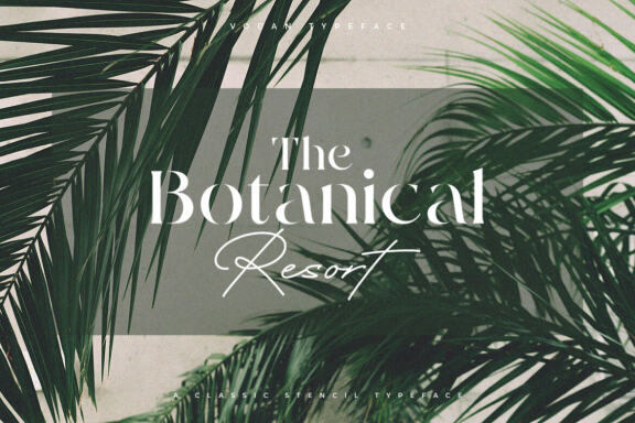 Vodan Stencil FREE Demo Font