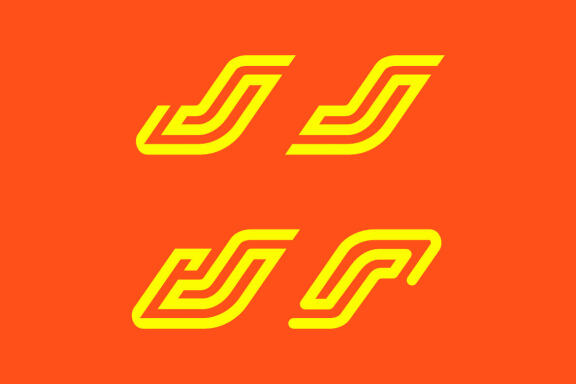 SJ SU SR - Free Logo Shapes