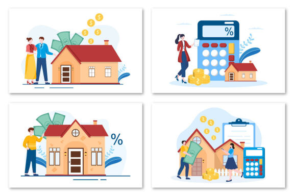 12 Mortgage Flat Illustration