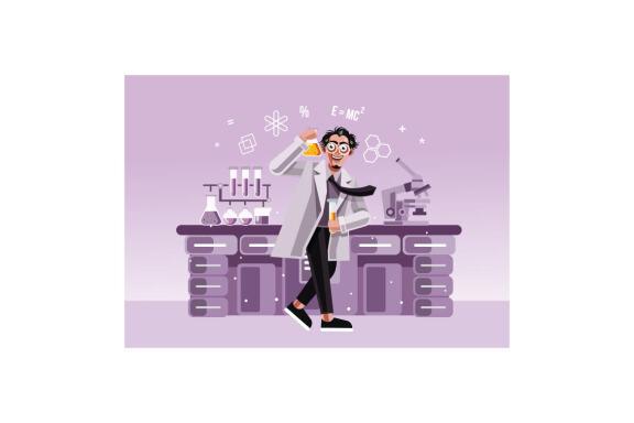 Chemist in the laboratory