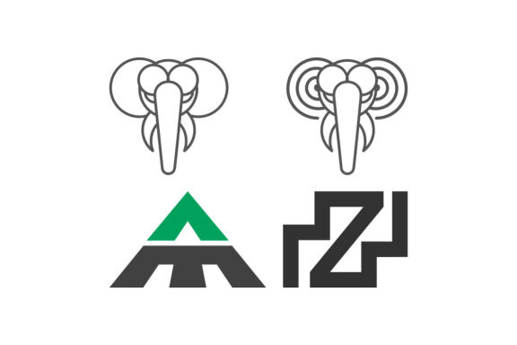 Elephant AM MZW - Free Logo Shapes