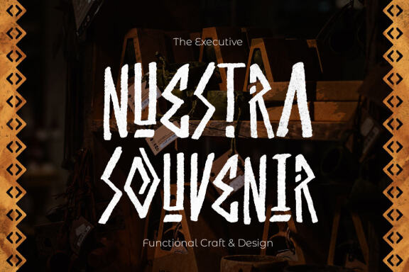 Burowai - Tribal Font