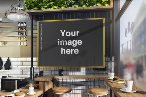 Coffee House Poster Mockups