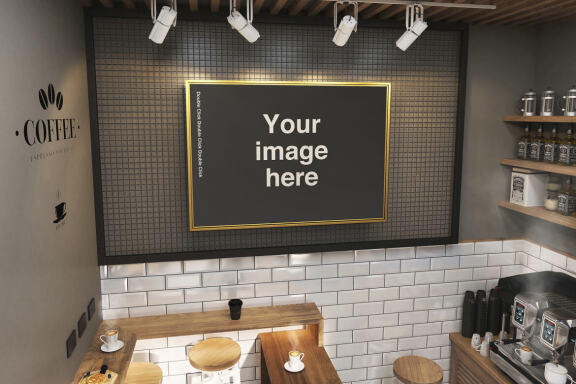 Coffee House Poster Mockups