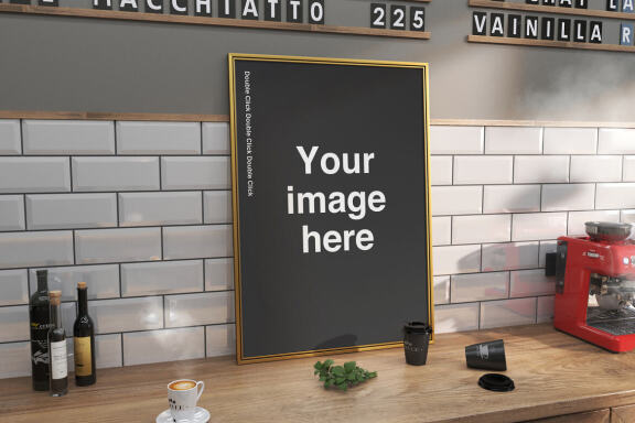 Coffee House Poster Mockups