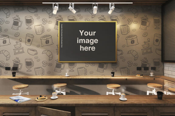 Coffee House Poster Mockups