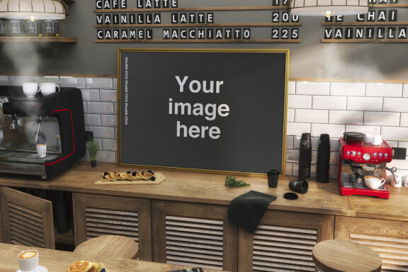 Coffee House Poster Mockups