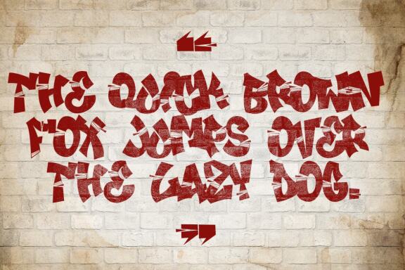 Break Age Graffiti font
