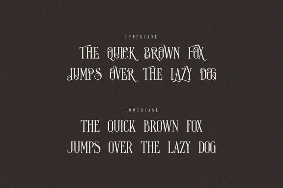 Dark Luna Vintage Condensed Serif
