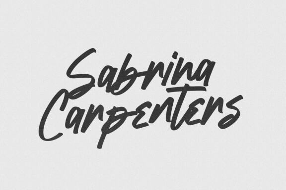 Black Rough Script Font