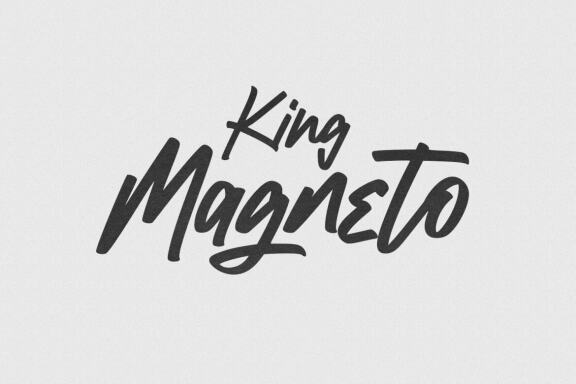 Black Rough Script Font