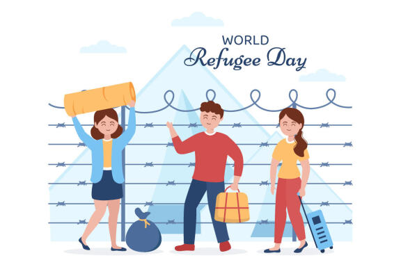 10 World Refugee Day Illustration