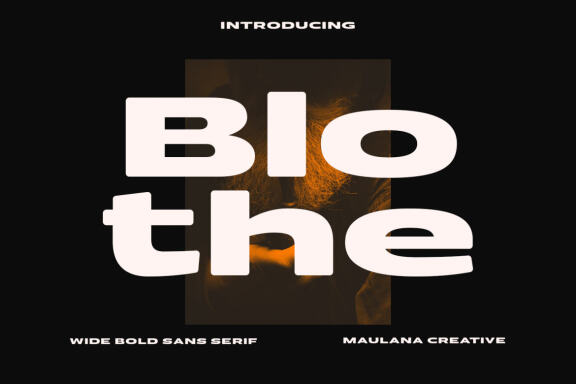Blothe Display Font