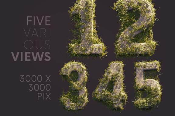 Abandoned Wall - 3D Lettering