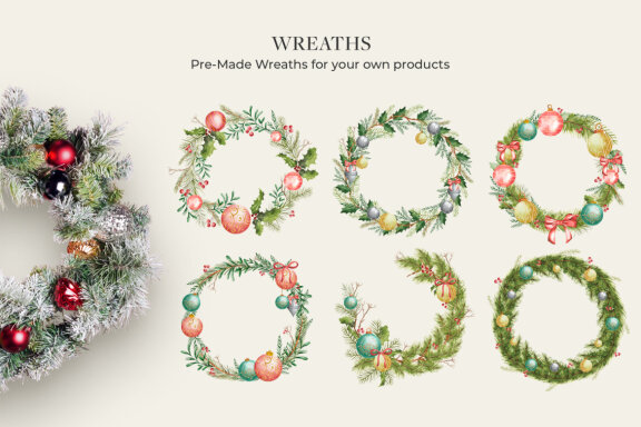 Christmas Decorations Clipart