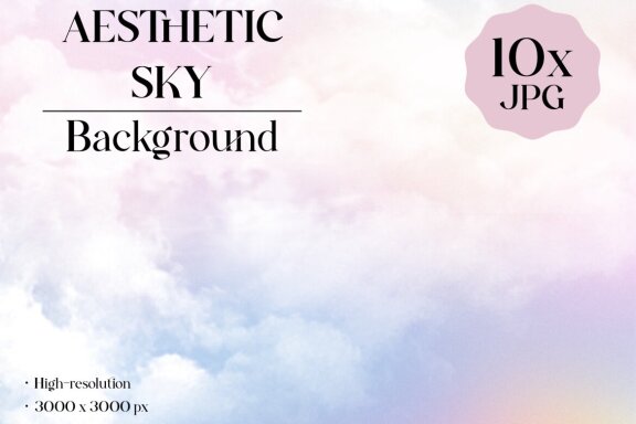 Aesthetic Sky Digital Papers
