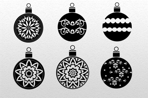 Christmas Bauble Ornament Bundle