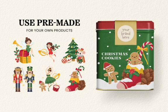 Christmas Nutcracker Illustrations