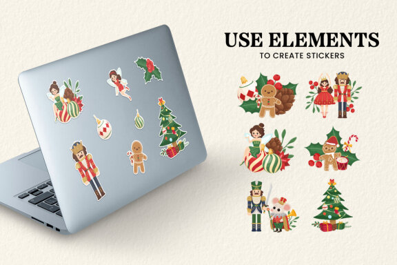 Christmas Nutcracker Illustrations