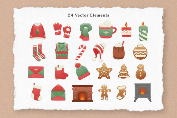 Christmas Illustrations Pack