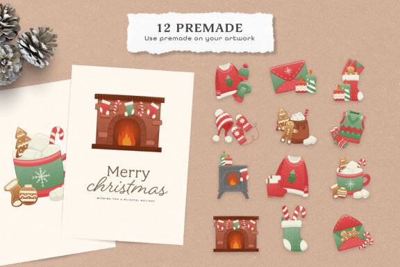 Christmas Illustrations Pack
