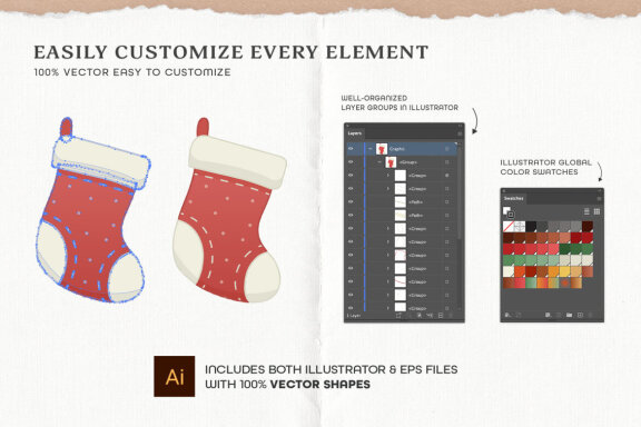 Christmas Illustrations Pack