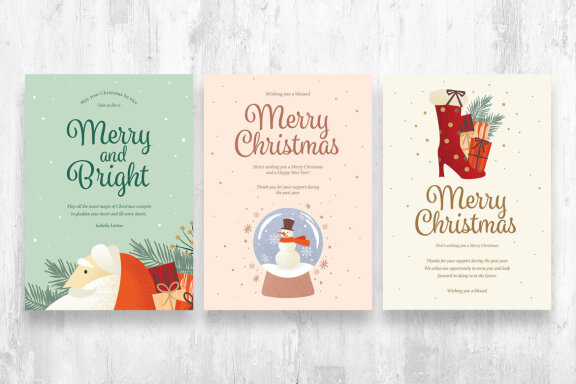 Christmas Clipart Vector Illustrations