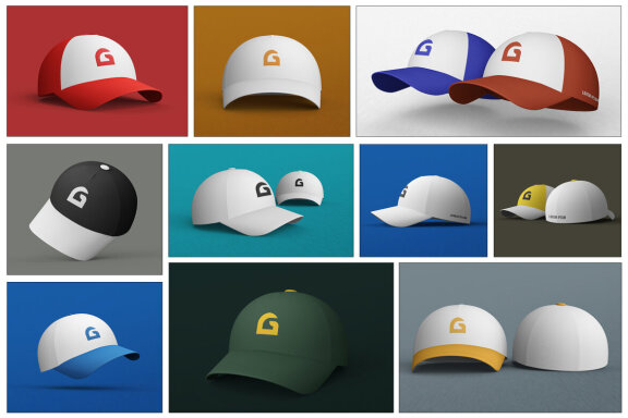 10 Cap Mockups